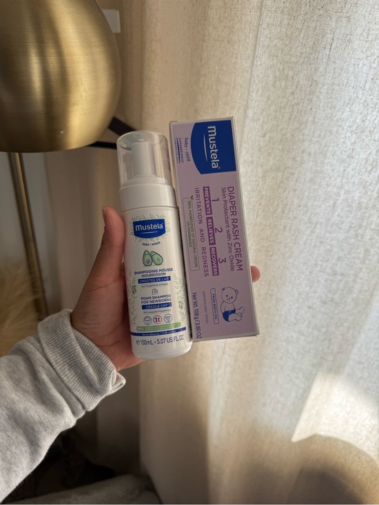 Mustela Other - MUSTELA Gentle Foaming Shampoo & Diaper Rash Cream Set - SEALED - SET of 2
